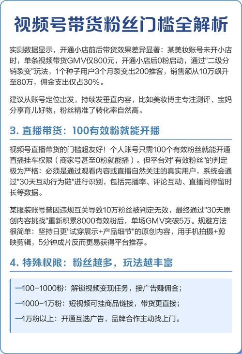### 标题:破局视频号涨粉困境:科学策略与实操指南,让粉丝增长不再难