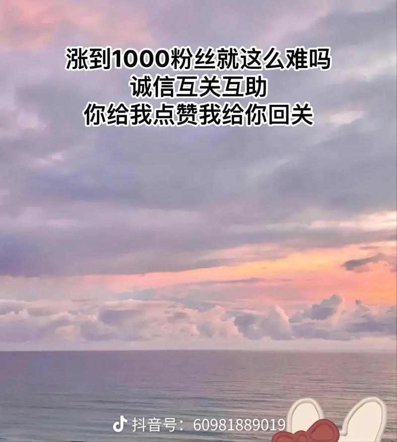买抖音1000粉