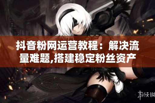 抖音粉网运营教程:解决流量难题,搭建稳定粉丝资产 抖音粉网运营教程:解决流量难题,搭建稳定粉丝资产
