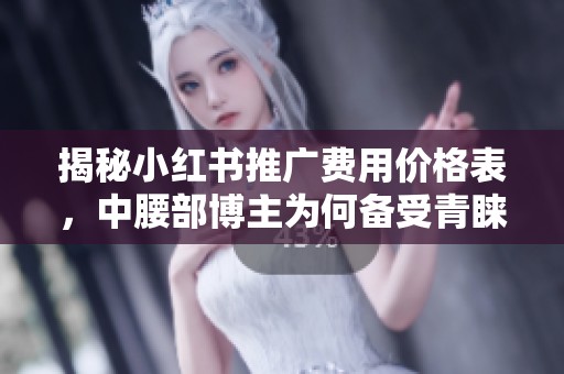 揭秘小红书推广费用价格表,中腰部博主为何备受青睐? 揭秘小红书推广费用价格表,中腰部博主为何备受青睐?