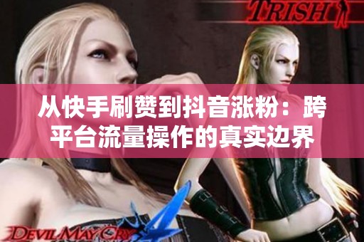 从快手刷赞到抖音涨粉:跨平台流量操作的真实边界 从快手刷赞到抖音涨粉:跨平台流量操作的真实边界
