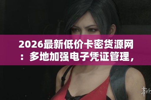 2026最新低价卡密货源网:多地加强电子凭证管理,规范市场秩序! 2026最新低价卡密货源网:多地加强电子凭证管理,规范市场秩序!