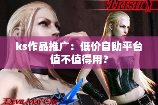 ks作品推广：低价自助平台值不值得用？