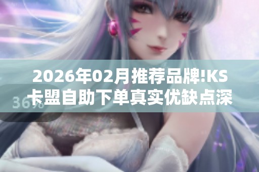 2026年02月推荐品牌!KS卡盟自助下单真实优缺点深度评价,到底哪个好？