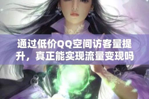 通过低价QQ空间访客量提升,真正能实现流量变现吗? 通过低价QQ空间访客量提升,真正能实现流量变现吗?