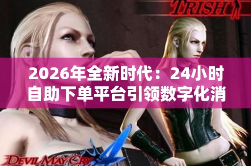 2026年全新时代:24小时自助下单平台引领数字化消费新常态 2026年全新时代:24小时自助下单平台引领数字化消费新常态